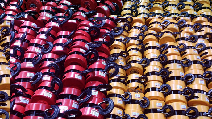 凌鷹手拉葫蘆工廠批量圖