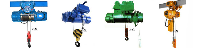 部分銷量高電動葫蘆拼圖